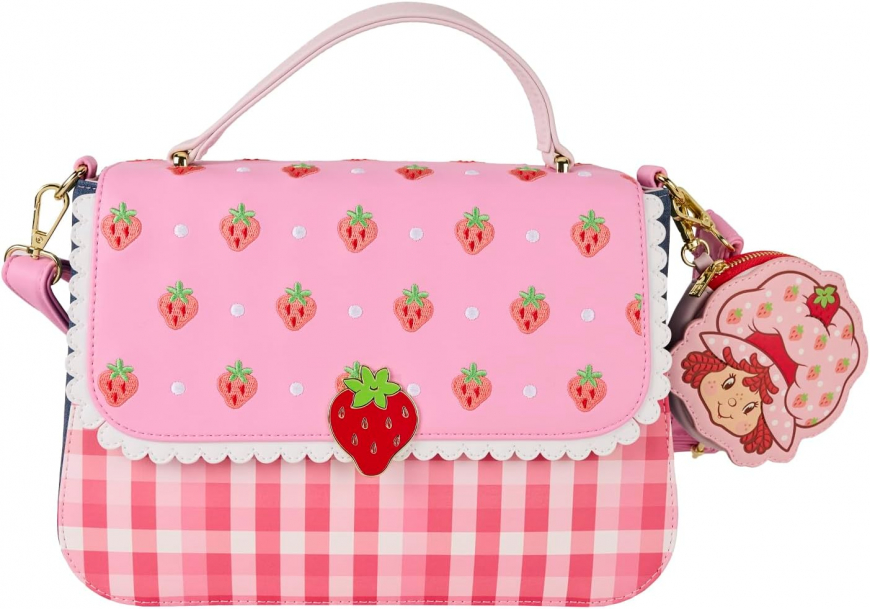 Loungefly Strawberry Shortcake Crossbody Bag with Coin Bag
