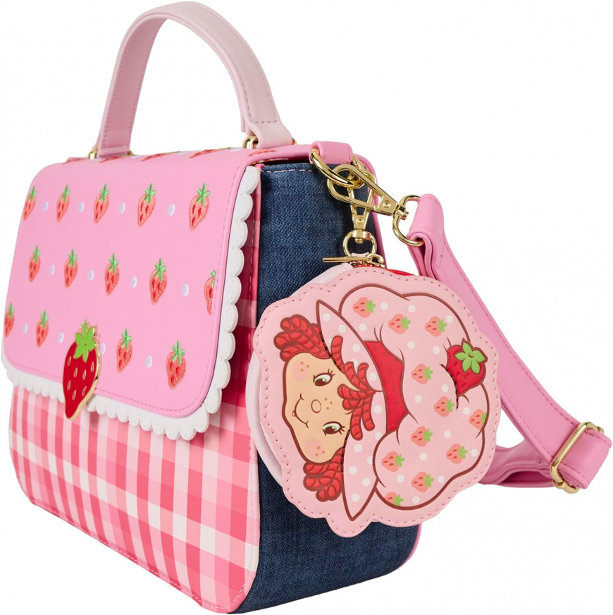 Loungefly Strawberry Shortcake Crossbody Bag with Coin Bag