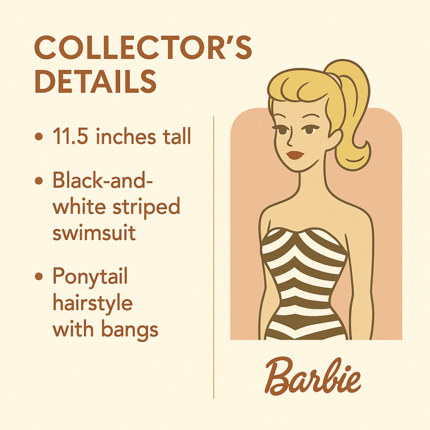 1959: The Barbie That Changed Everything short post about first Barbie