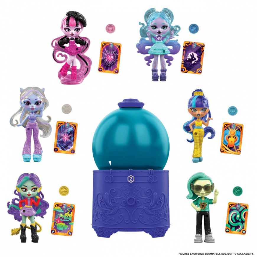 Monster High Potions Crystal Ball Series 2 figures