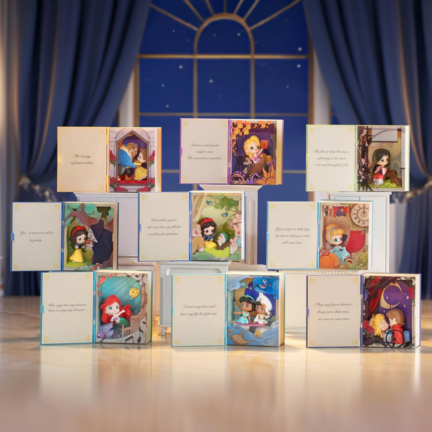POP MART Disney Princess Fairy Tale Series Scene figures