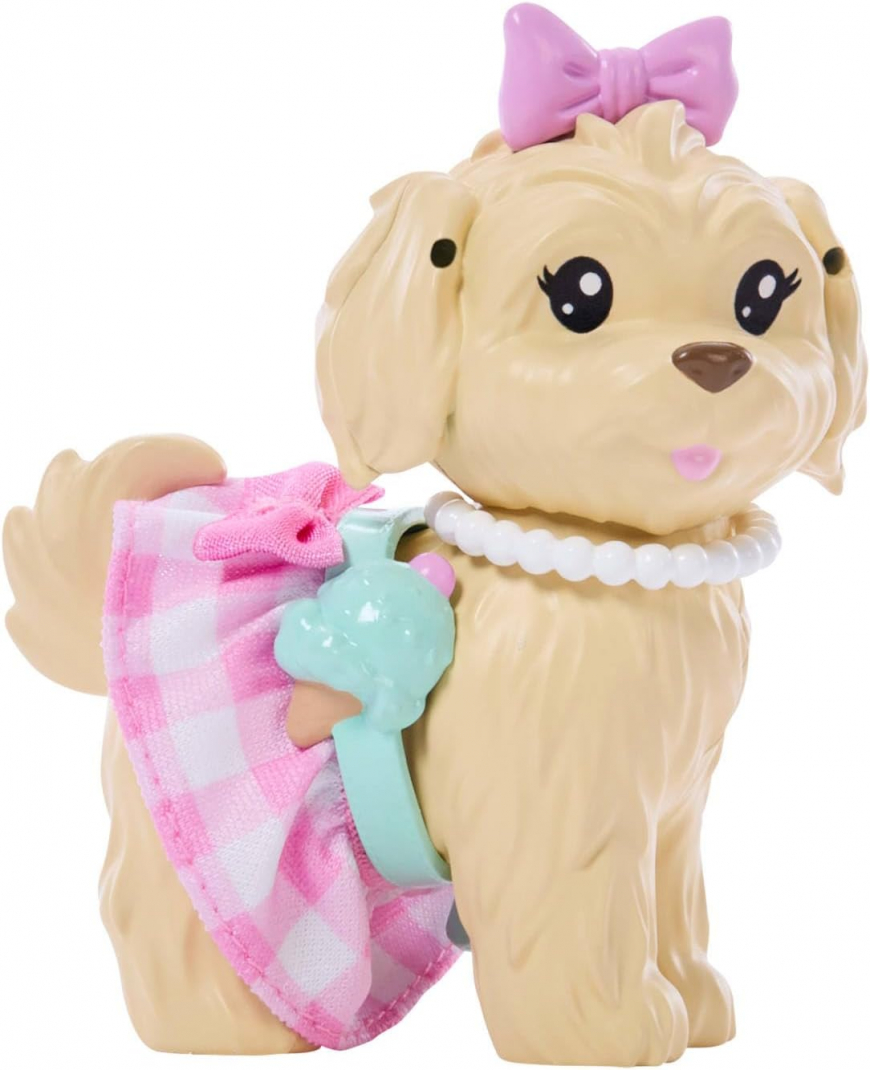 Barbie Twinning Looks gingham dress doll JFP36