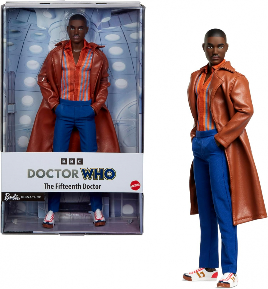 Barbie Signature The Fifteenth Doctor Who Ken doll Ncuti Gatwa