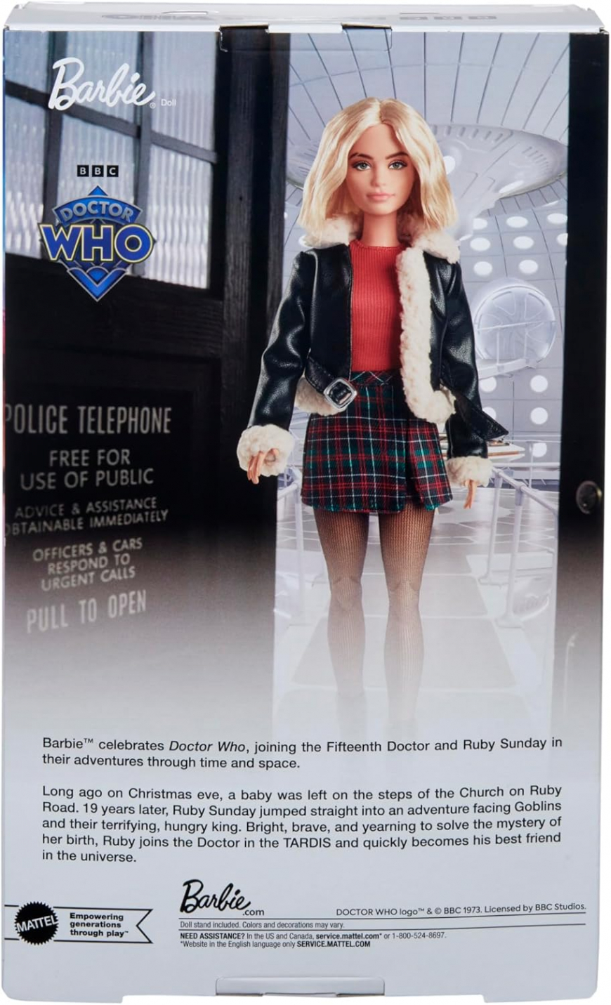Barbie Signature Doctor Who Barbie doll Ruby Sunday