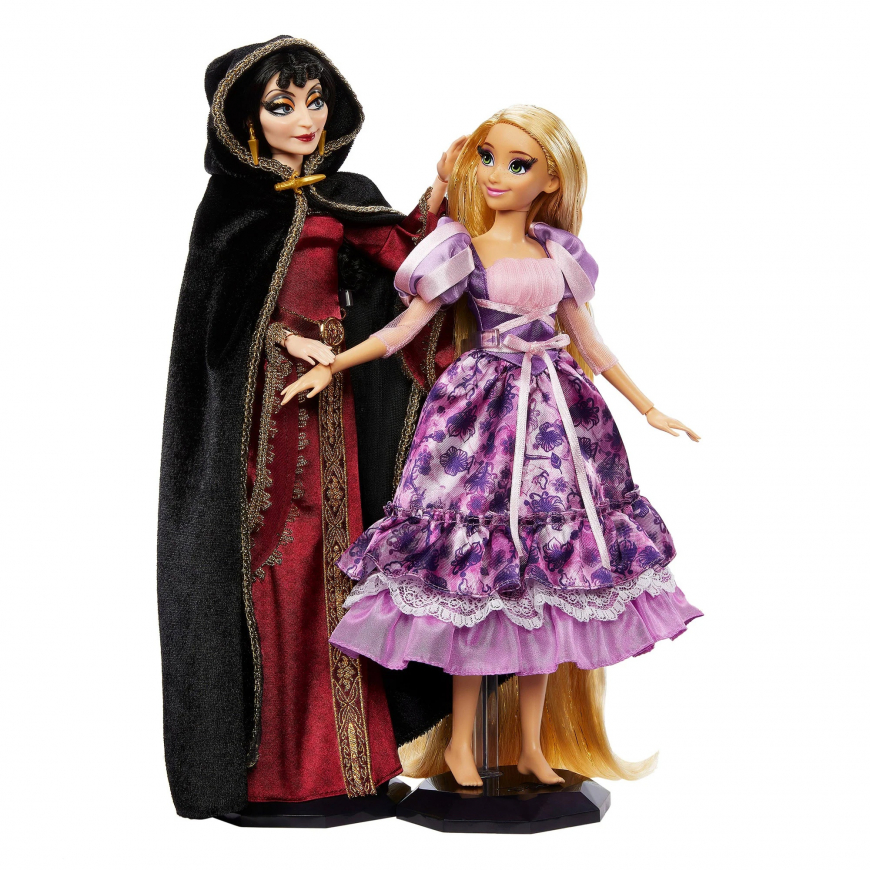 Disney Collector Mother Gothel and Rapunzel 2-pack Tangled 15th Anniversary dolls from Mattel