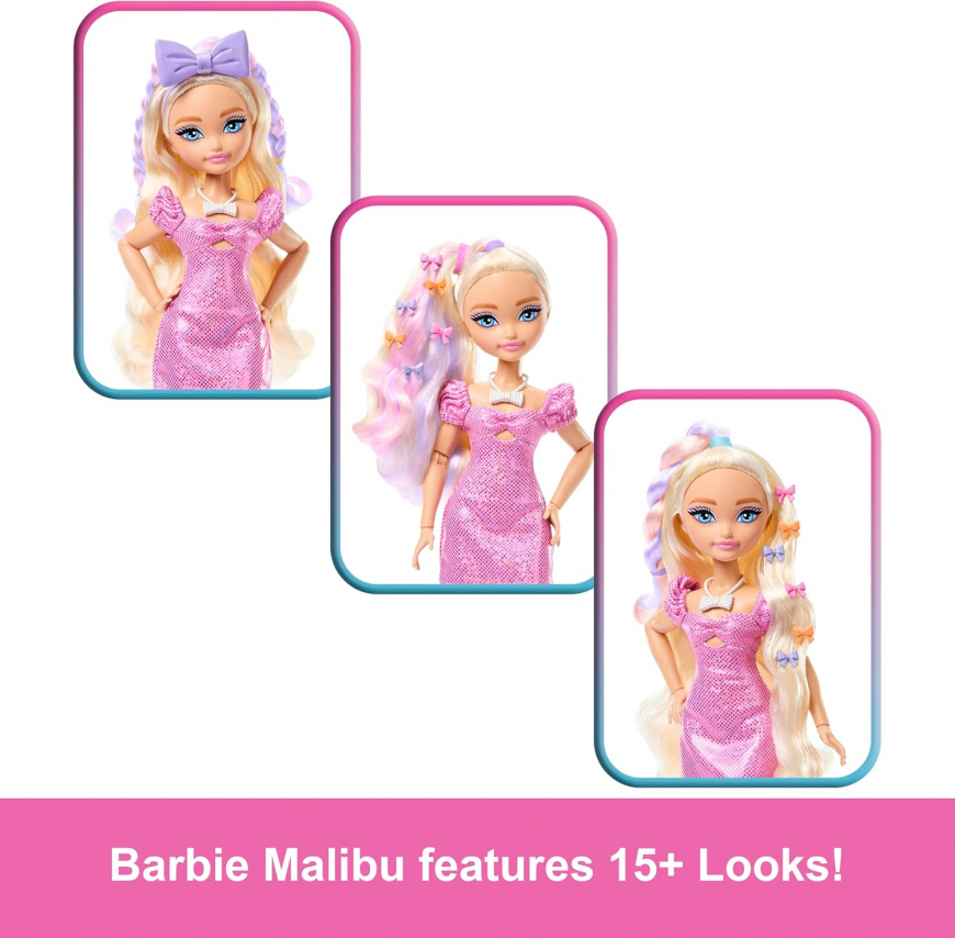 Barbie Dream Besties Get Ready With Me Malibu doll JGG39