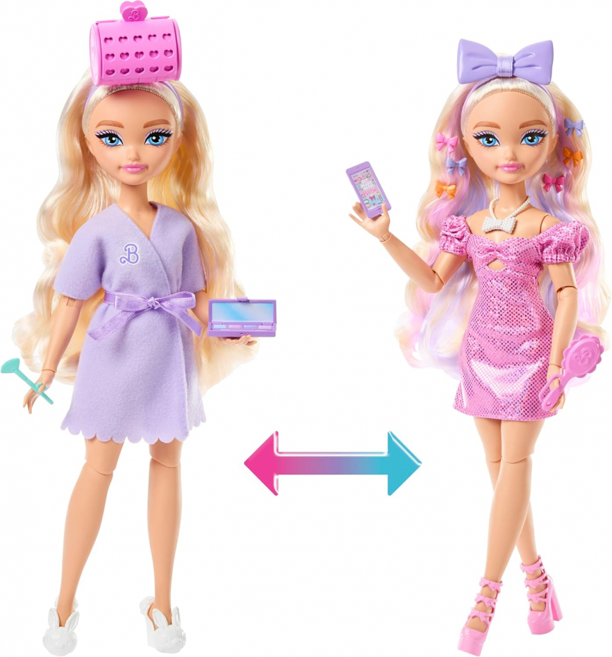 Barbie Dream Besties Get Ready With Me Malibu doll JGG39