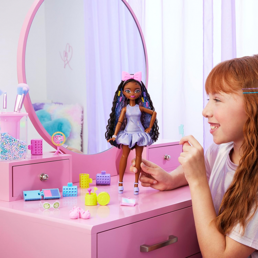 Barbie Dream Besties Get Ready With Me Brooklyn doll JGG39