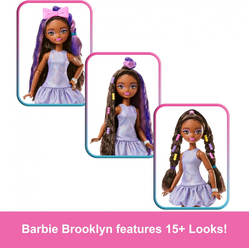 Barbie Dream Besties Get Ready With Me Brooklyn doll JGG39