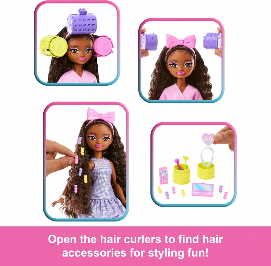 Barbie Dream Besties Get Ready With Me Brooklyn doll JGG39