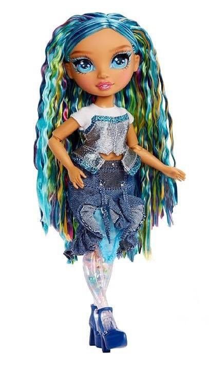 Rainbow High Rainbow Shimmers With Slime Doll Skyler (Blue)
