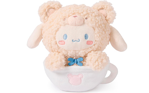 GUND Sanrio Hello Kitty and Friends Cinnamoroll Café Latte Teddy Bear Plush