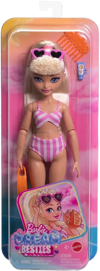 Barbie Dream Besties Swimsuit Malibu doll JGH83