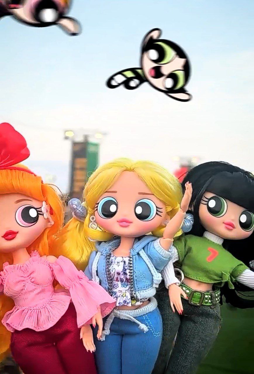 LOL Surprise Loves Powerpuff Girls dolls