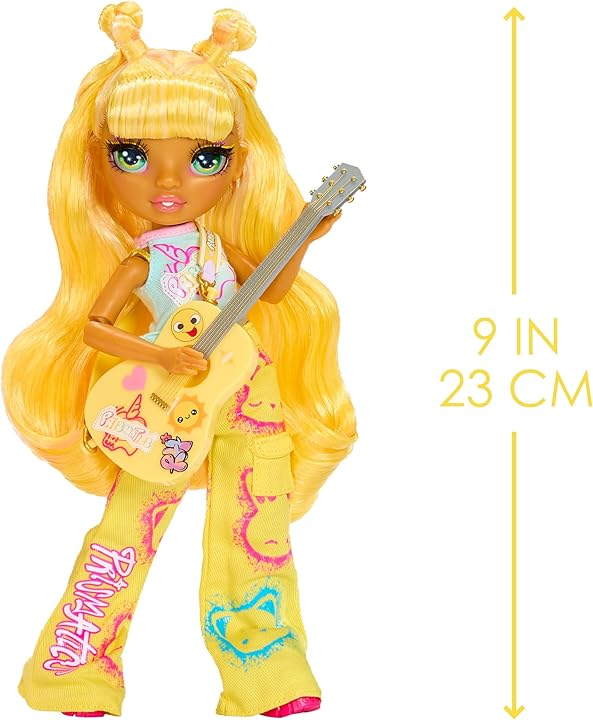 Rainbow High Junior High Rock Band the Prismatics Sunny doll