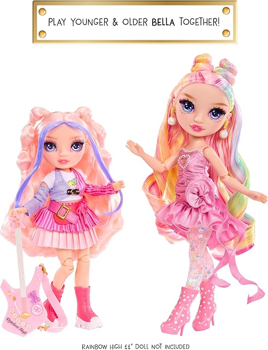Rainbow High Junior High Rock Band the Prismatics Bella doll[