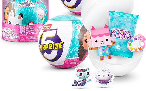 5 Surprise Gabby's Dollhouse