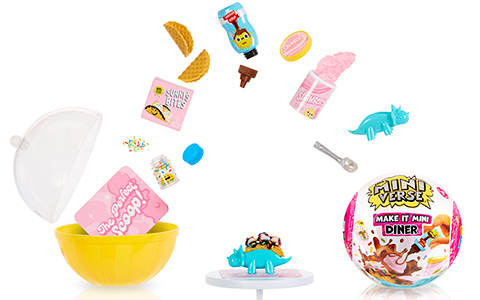 MGA's Miniverse Make It Mini Foods: New Diner Series 4 (Wave A) 2025