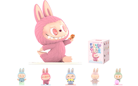 POP MART Labubu Lazy Yoga Series Figures