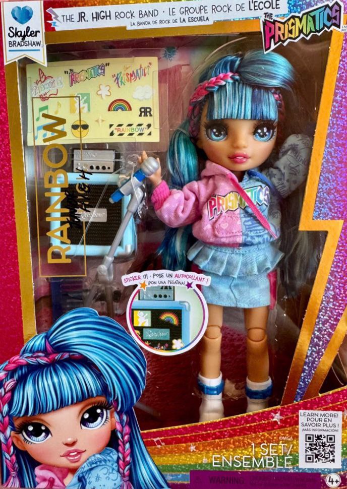 Rainbow High Junior High Rock Band dolls 2025 the Prismatics in real life photos