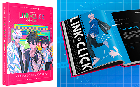 The Art of Link Click: Moments art book in english