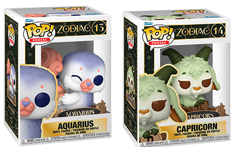Funko Pop! Zodiac creatures 2025: Capricorn, Aquarius, Sagittarius and Scorpio