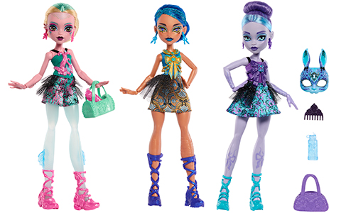 Monster High Buried Secrets Haunted Dance dolls