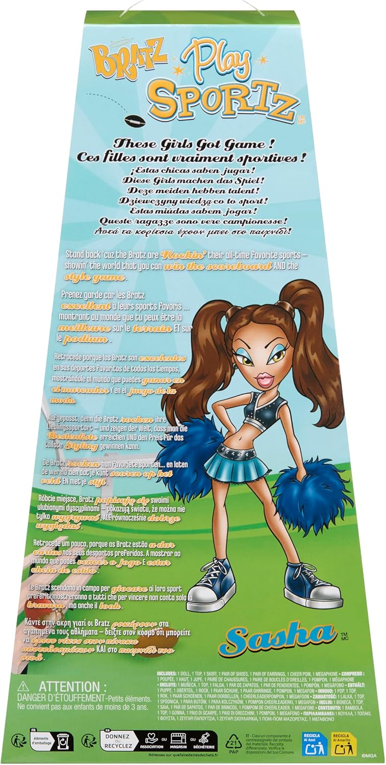 Bratz Play Sportz 2025 Sasha doll