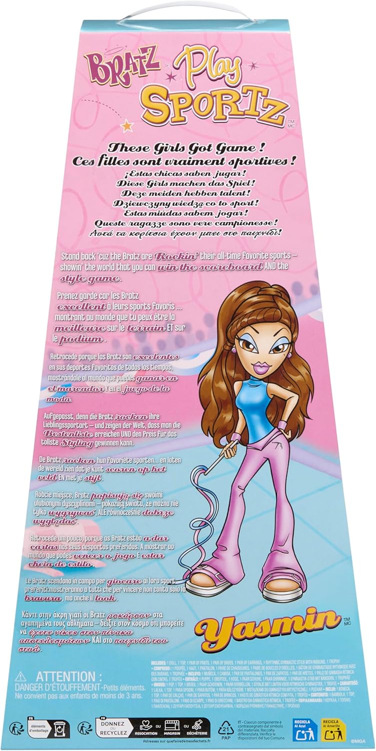 Bratz Play Sportz 2025 Yasmin doll