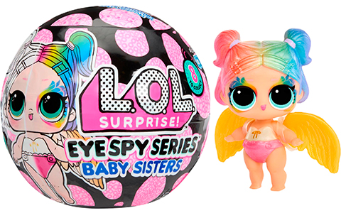 LOL Surprise Eye Spy Baby Sisters dolls 2025