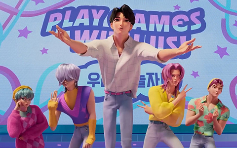 KPop Demon Hunters clip - Saja Boys Demon Idols Debut “Soda Pop”