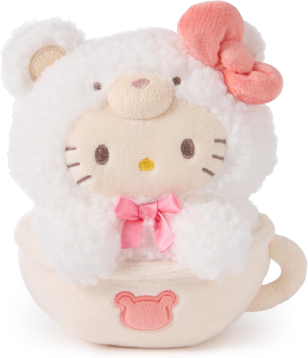 Hello Kitty Café Latte Teddy Bear Plush from GUND - YouLoveIt.com