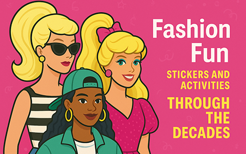 Barbie: Fashion Fun Stickers and Activities: Through the Decades