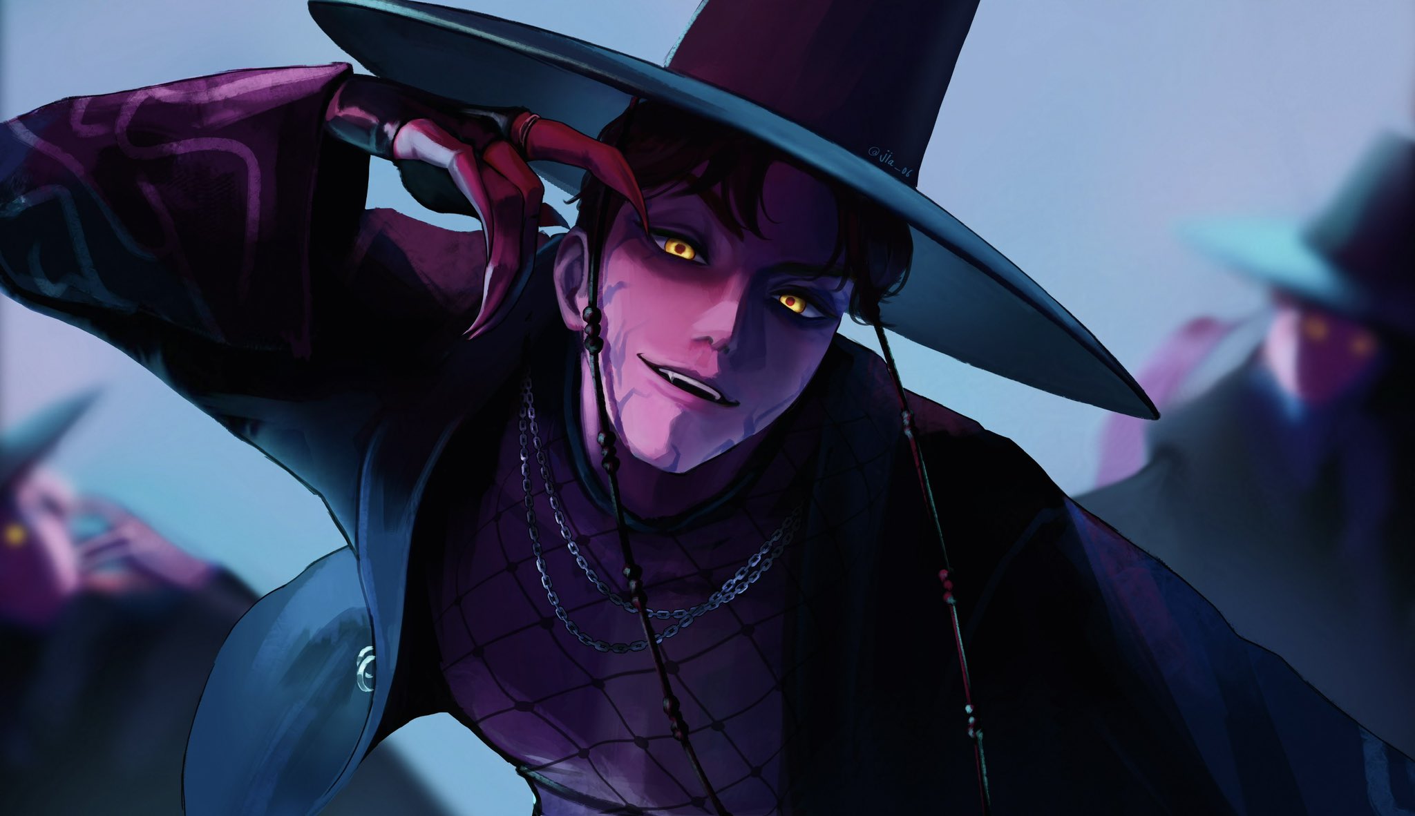 KPop Demon Hunters Jinu Beautiful Fan Art YouLoveIt KPop Demon Hunters Jinu Beautiful Fan Art YouLoveIt