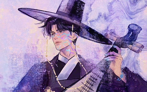 KPop Demon Hunters Jinu beautiful fan art