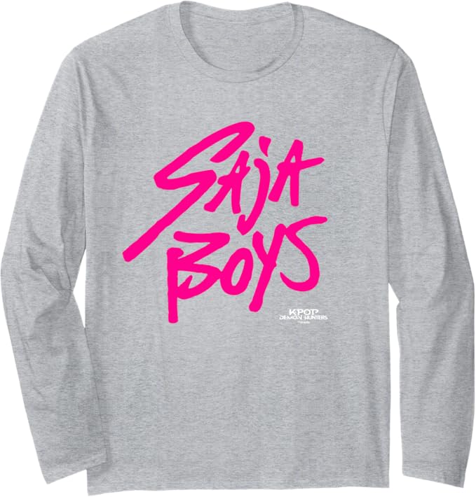 Saja Boys logo Long Sleeve KPop demon hunters merch