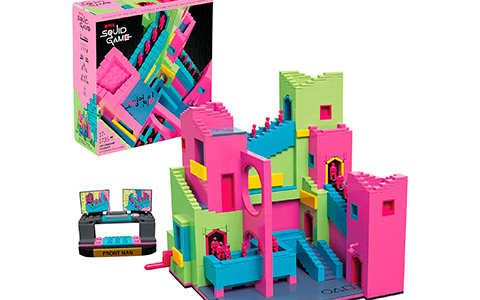 Netflix Squid Game Staircase collector building set from MEGA