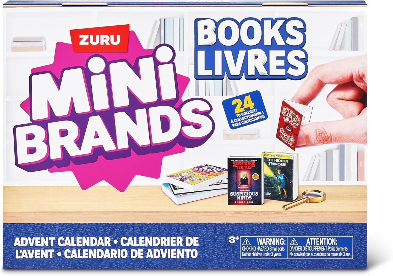 Mini Brands Books Advent Calendar by ZURU 2025 YouLoveIt com