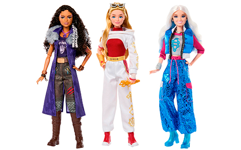 Disney Zombies 4 Dawn Of The Vampires dolls from Mattel 2025