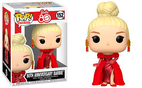 Funko Pop 80th Anniversary Barbie figure