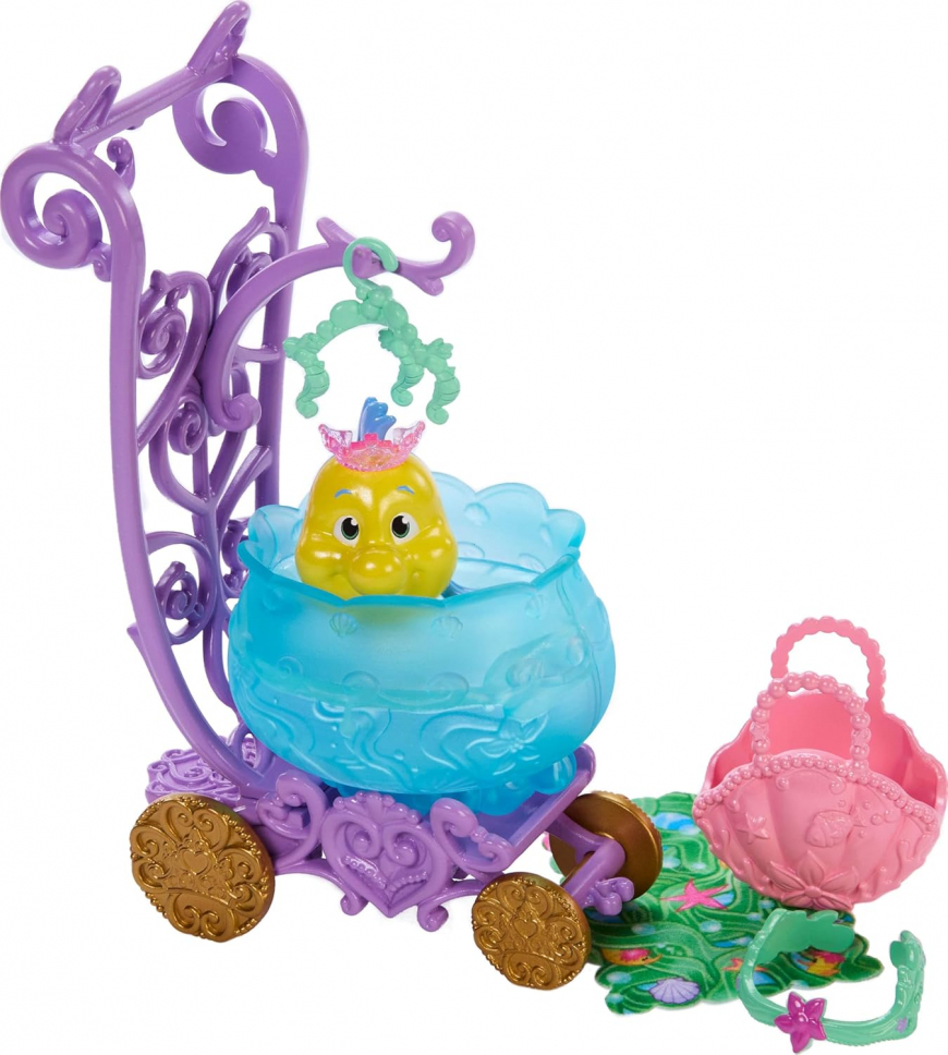 Disney Princess Ariel Bestie Carriage Flounder toy