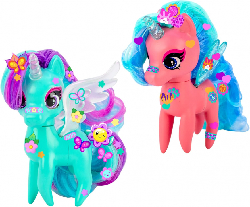 DECORA GIRLZ Decora Ponyz 2 pack Heather & Kat