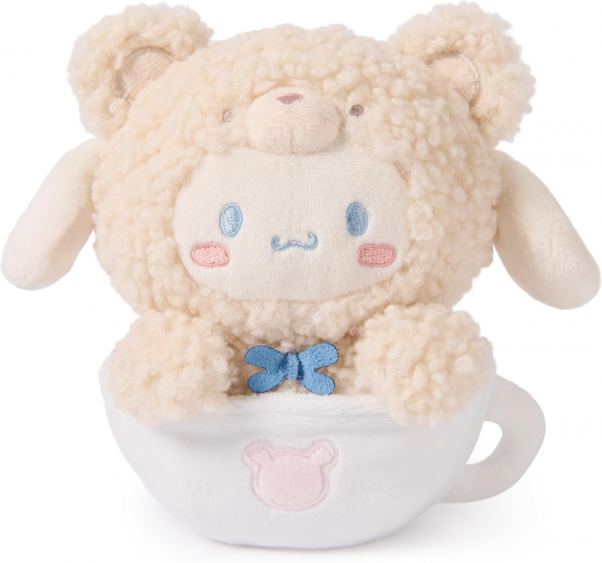 GUND Sanrio Hello Kitty and Friends Cinnamoroll Café Latte Teddy Bear Plush