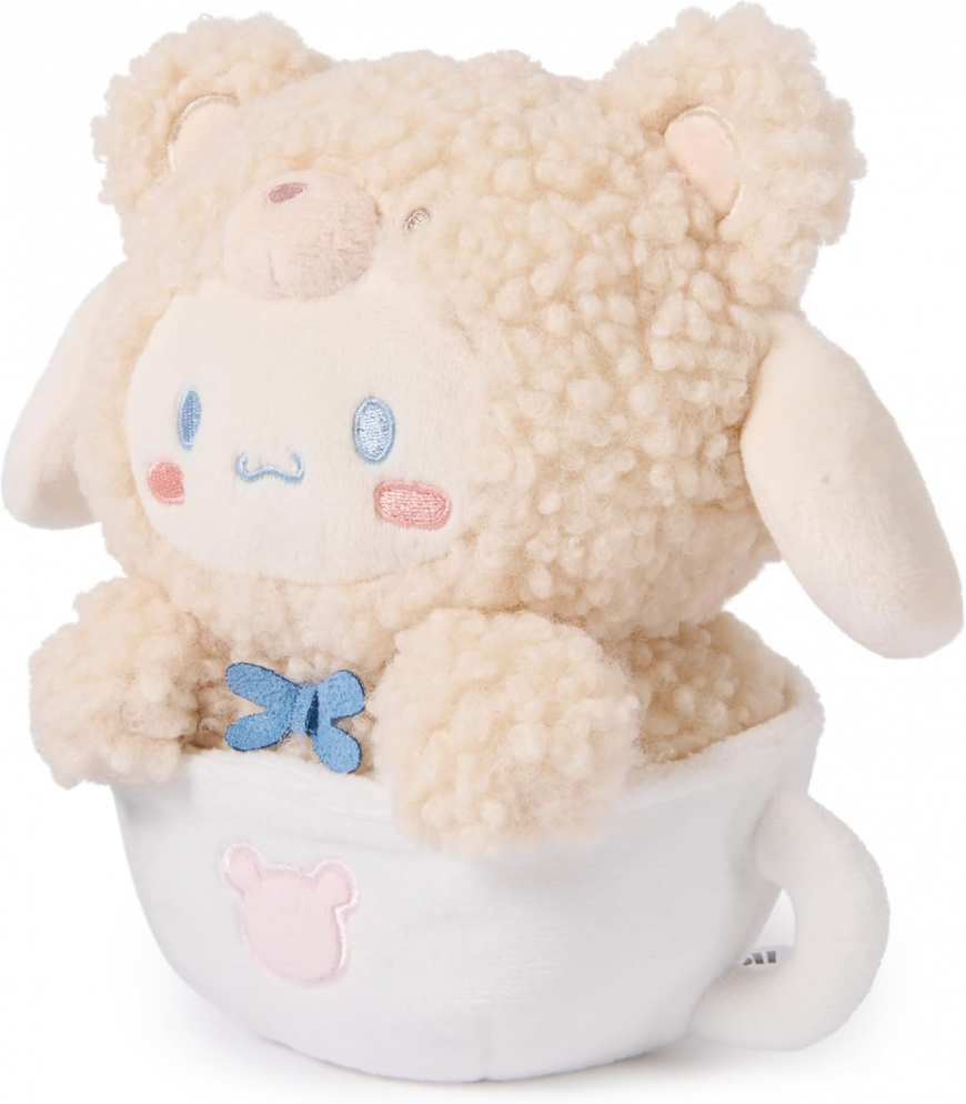 GUND Sanrio Hello Kitty and Friends Cinnamoroll Café Latte Teddy Bear Plush