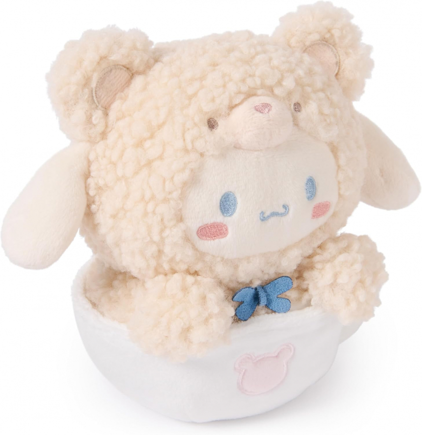 GUND Sanrio Hello Kitty and Friends Cinnamoroll Café Latte Teddy Bear Plush