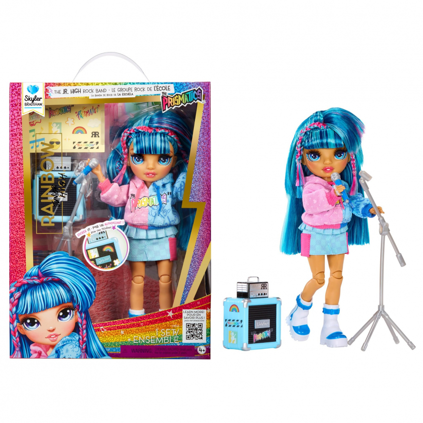 Rainbow High Junior High Rock Band the Prismatics Skyler doll