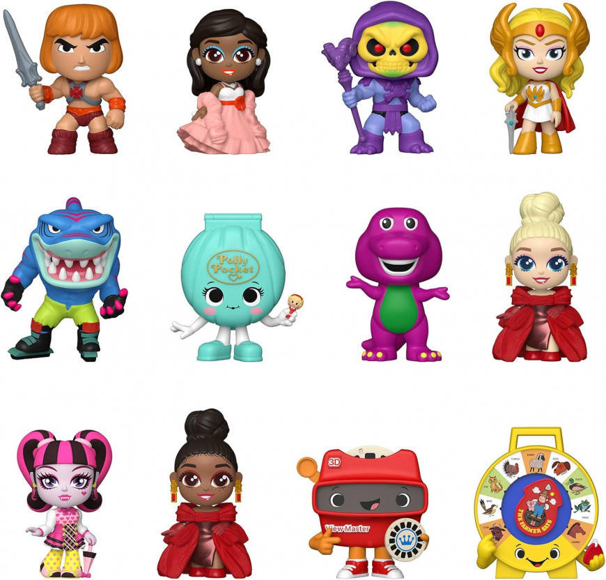 Mattel 80th Anniversary Funko Mystery Minis