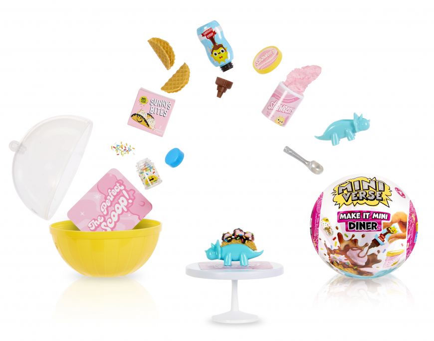 MGA's Miniverse Make It Mini Foods: New Diner Series 4 (Wave A) 2025