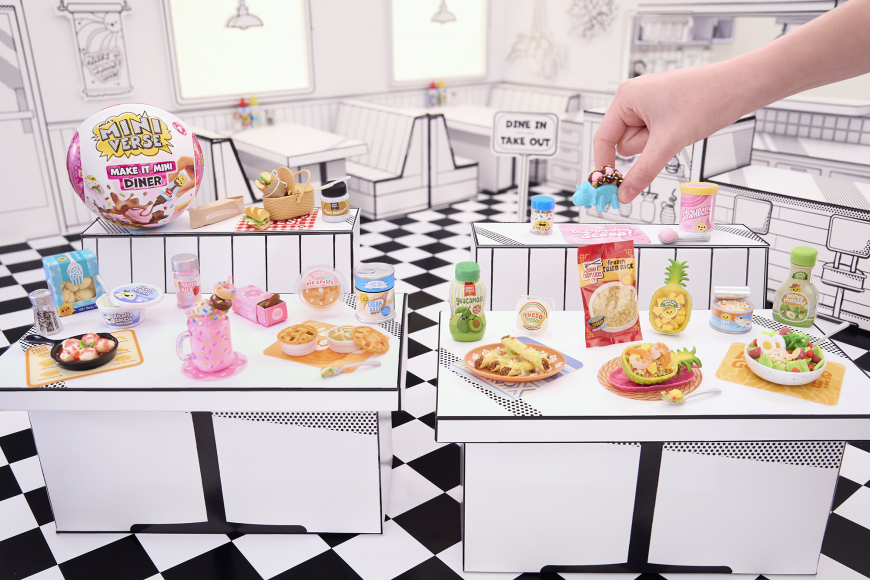 MGA's Miniverse Make It Mini Foods: New Diner Series 4 (Wave A) 2025