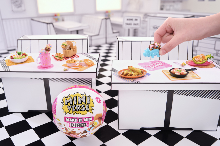MGA's Miniverse Make It Mini Foods: New Diner Series 4 (Wave A) 2025